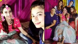 Unseen Pictures From Sumeet Vyas And Ekta Kaul's 'Mehendi' Ceremony, She Dazzled In Pink And Grey