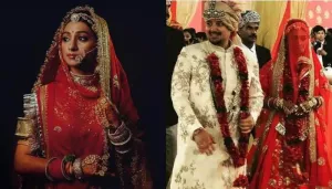 Mohena Kumari Flaunts Her Exclusive Mangalsutra Which Accentuated Her Royal Wedding Look