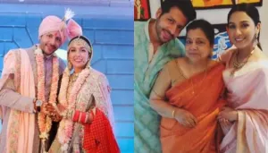 Neeti Mohan And Nihaar Pandya's First Pre-Diwali Bash Post Marriage, He Has A Gala Time With In-Laws