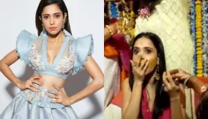 Nushrat Bharucha's Best Friend Dropped 'Kaleeras' On Her, Looks Like She Is Going To Be A 'Mrs' Soon