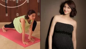 Saumya Tandon Performing 'Modified Surya Namaskar For Pregnant Women' Are Pregnancy Fitness Goals