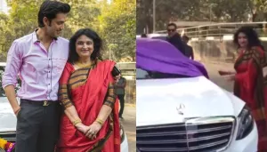 Parth Samthaan Welcomes Home A Brand New Mercedes Benz, His Mom Proudly Helps Him To Unveil It