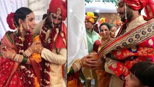 Prateik Babbar And Sanya Sagar Are Married, Here Are The First Pictures Of The Bride And Groom
