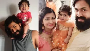 KGF Star Yash Wishes His Fans With An Adorable Picture Of His Daughter, Ayra With Her Christmas Tree