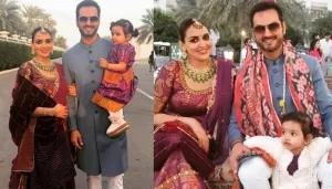Esha Deol Flaunts Her Pregnancy Glow At Her Devar's Wedding, Posts An Adorable Family Picture