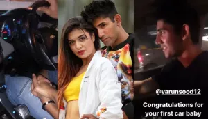 Divya Agarwal Goes On A Drive Hand-In-Hand In Her Boyfriend, Varun Sood's First Luxury Car
