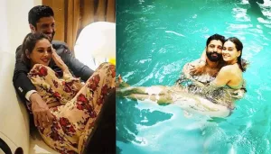 Unseen Pictures Of Farhan Akhtar And Shibani Dandekar In Their Beachwear From Their Holiday