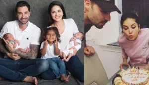 Sunny Leone's Daughter, Nisha Weber Baked A Cake For Her Mom And Dad's Anniversary [Pictures Inside]