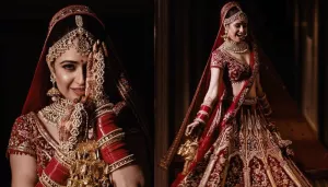Yuvika Chaudhary's Unseen Bridal Pictures From Her Wedding Sparkle The Aura Of Perfect Indian Bride