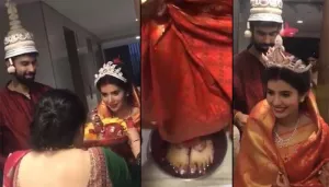 Charu Asopa's 'Griha Pravesh' By Rajeev Sen's Family As Per The Traditional Bengali Rituals [VIDEOS]