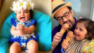 Adnan Sami Enjoys A Garden Party With His Daughter, Medina, She Seems Super-Happy [VIDEO]
