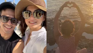 Drashti Dhami Is Enjoying Her Summer Holiday With Husband, Niraj Khemka, Shares A Kissing Picture