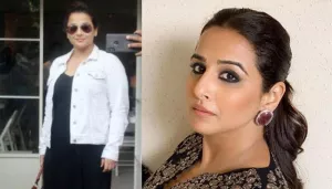 Vidya Balan Rubbishes Pregnancy Rumours Over Latest Picture, Says Hasn't She Just Delivered A Baby