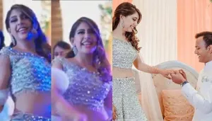Niti Taylor's Epic Dance Moves With Her Girl Tribe On Her Engagement Ceremony Stole The Show [VIDEO]