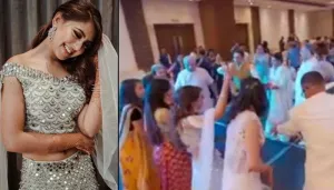 Niti Taylor's 'Saras Che' Garba Performance With Family On Her Engagement, Channels Inner Gujarati