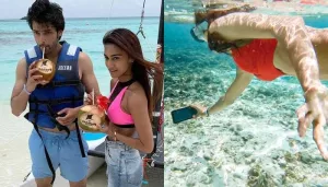 Erica Fernandes And Parth Samthaan Enjoy Their Vacation Amidst Sun, Sand And Beaches In Maldives