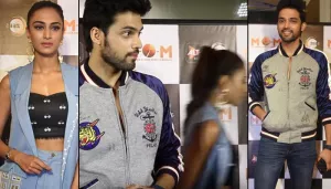 Erica Jennifer Fernandes Ignores Her Rumoured Beau, Parth Samthaan At 'Mission Over Mars' Screening