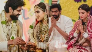 Rana Daggubati And Miheeka Bajaj Celebrate Their First 'Dusshera' Together Post-Wedding [Pictures]