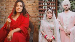 Neha Kakkar Reveals Her Wedding Outfit Was A Gift, Shares Dreamy Pictures With Hubby, Rohanpreet
