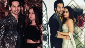 Varun Dhawan's GF, Natasha Dalal Keeps Her First Karwa Chauth Fast, Looks Like A Vision In Red