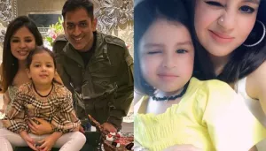 Sakshi Dhoni Celebrates 32nd Birthday With Daughter, Ziva Dhoni, The Huge Cake Steals The Limelight