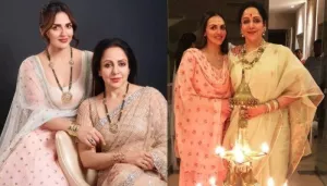 Hema Malini Plays With Baby Esha Deol In This Unseen Picture As The Baby Girl Sits On Her Mommy