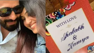 Kamya Panjabi Shares The First Full Look Of Her Wedding Card, All Set For Her New Beginning