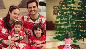 Esha Deol Gives Glimpses Of The Christmas Decoration In Takhtani House And Sets In The Festive Mood