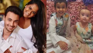 Aayush Sharma Is Missing His Naughty Munchkins, Ahil Sharma And Ayat Sharma, Shares A Cute Picture