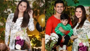 Sania Mirza Shares A Cute Picture Of Her Son, Izhaan Mirza Malik Enjoying The Holiday Season