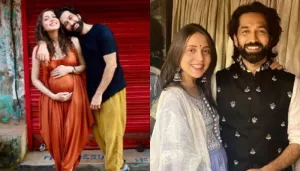 'Ishqbaaaz' Fame, Nakuul Mehta's Wife, Jankee Flaunts Baby Bump In A Grey Pullover On Their Vacation