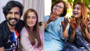 Jwala Gutta And Fiance, Vishnu Vishal's Happiness Knows No Bounds At Her Sister's Mehendi Function