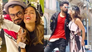 Hina Khan And Rocky Jaiswal's Romantic Pictures From The Shoot Of 'Wishlist' Are Pure Couple Goals