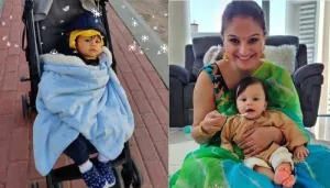 Dimpy Ganguly Takes Her Son, Aryaan To The Hills For The First Time, He Reacted Like This [Video]