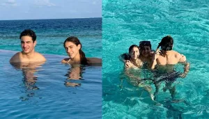 Sara Ali Khan Goes Scuba Diving With Brother, Ibrahim, His Underwater Expressions Are Hard To Miss