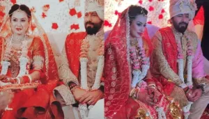 Kamya Panjabi And Shalabh Dang Hold Hands As They Take 'Saat Phere', Wedding Pics And Videos Inside