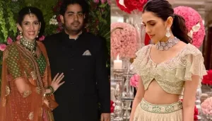 Shloka Mehta Looks Gorgeous In Abu Jani-Sandeep Khosla's Lehenga In This Unseen Picture