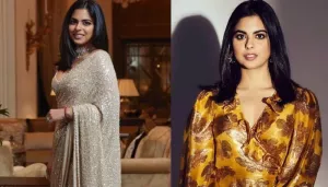 Isha Ambani Wears A Gold Wrap Dress For An Event, Wins Our Heart With Her Classy Style