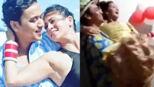 Anurag Sharma Surprises Wife, Nandini Gupta With A Welcome Bash After They Returned From Honeymoon