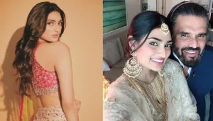 Athiya Shetty Engages In A Fun Banter With Father, Suneil Shetty, The Hilarious Charade Is Too Cute