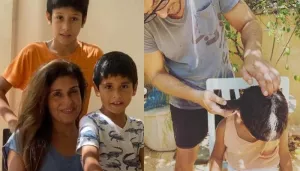 Homi Adajania Gives Son, Zane An Insane Haircut As Wife, Anaita Shroff Adajania Shares Funny Photos