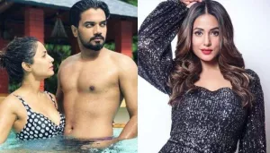 Hina Khan Goes Filmy Walking In 'Khet' With The Love Of Her Life, Rocky Jaiswal, Says I Love You
