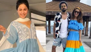 Hina Khan Finally Gets To Meet The Love Of Her Life, Rocky Jaiswal After Ages Amidst The Lockdown