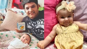 Kapil Sharma Cuddling His Daughter, Anayra Sharma In His Arms Proves She Is Her Daddy's Little Angel