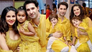 Sunny Leone's Daughter, Nisha Tied Rakhi To Brothers, Noah-Asher And Daddy, Daniel [Pictures Inside]