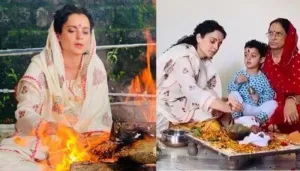 Kangana Ranaut's Mother Organised A Mahamritunjay Puja At Home For Her Daughter's Safety [Video]