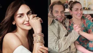 Esha Deol's Rare Childhood Picture With 'Papa', Dharmendra, Standing On His Back For Horse Ride