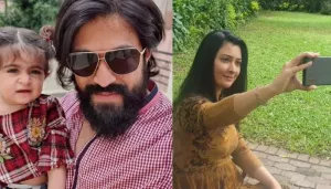 K.G.F. Star, Yash Secretly Records Wife, Radhika Pandit As She Tried Hard To Get Her Perfect Selfie