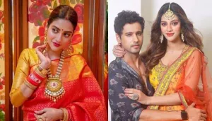 Nusrat Jahan Wears Shakha Pola To Celebrate Vijayadashmi, Hints About Her Wedding With Yash Dasgupta