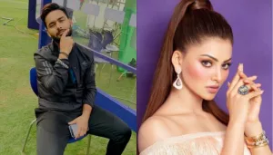 Urvashi Rautela Cheering For Rishabh Pant At India-Pakistan Match Circulates Their Dating Rumours